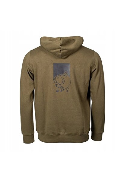 NO BRAND Nash Bluza Make It Happen Hanorac cu logo pește Verde Roz L