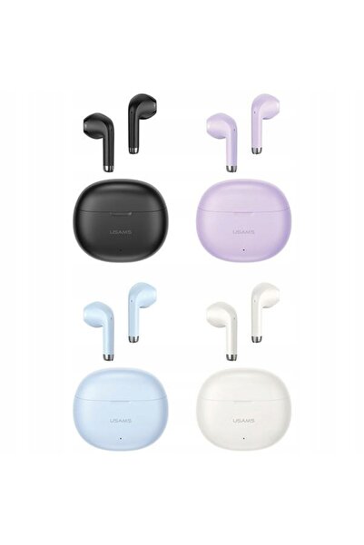 Usams Căști wireless Bluetooth 5.3 TWS Seria Rhymbo Negre
