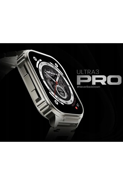 NO BRAND Ceas inteligent HiFuture Ultra3 Pro HSSW7SL argintiu