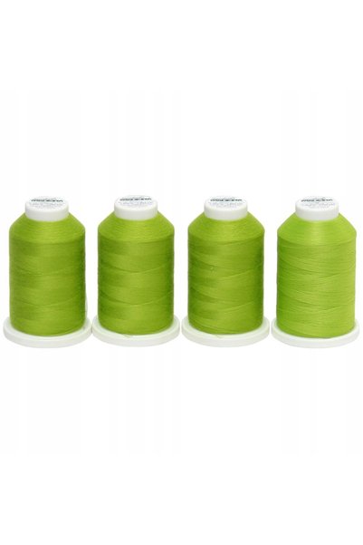 NO BRAND Set Nici cu dantelă Madeira, 4 piese verde deschis