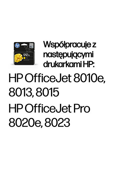 HP Tinta 912XL Galben