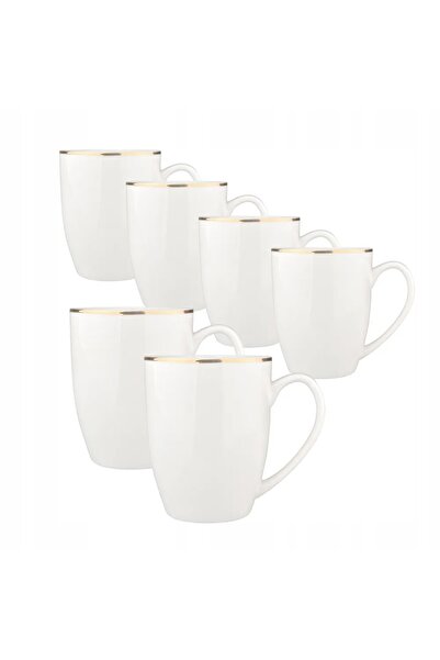 ALTOM DESIGN Căni de cafea 320 ml, set Bella Golden Line, 6 căni
