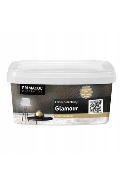 TIKKURILA PRIMACOL Lac cu sclipici 1L Glamour cu fulgi de aur
