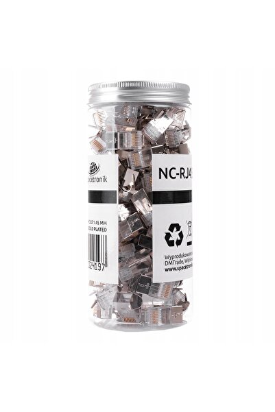 Spacetronik Mufă RJ45 cat. 7 FTP NC-RJ457FT-16 100 bucăți