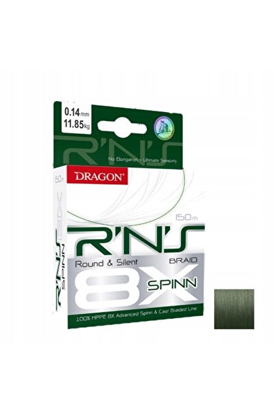 Dragon Fir de pescuit spinning RNS 8X Spinn verde 0.20mm 150m 18,70kg 1 buc.