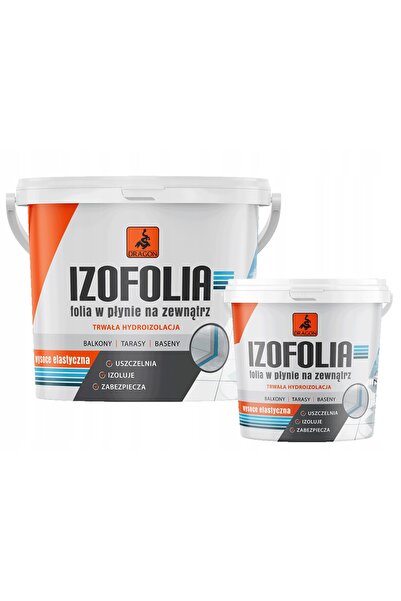 Dragon IZOFOLIA FILM LICHID EXTERN 4,5kg IMPERMEABILIZARE DE LUNGĂ DURATĂ