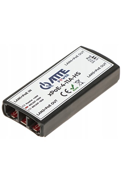 ATTE Repetor Amplificator Extensor Comutator PoE 4 Porturi