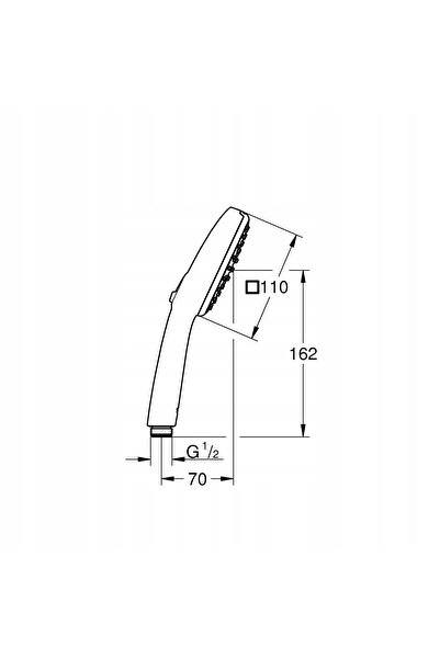 Grohe Vitalio Comfort 110 chrom 2639710E