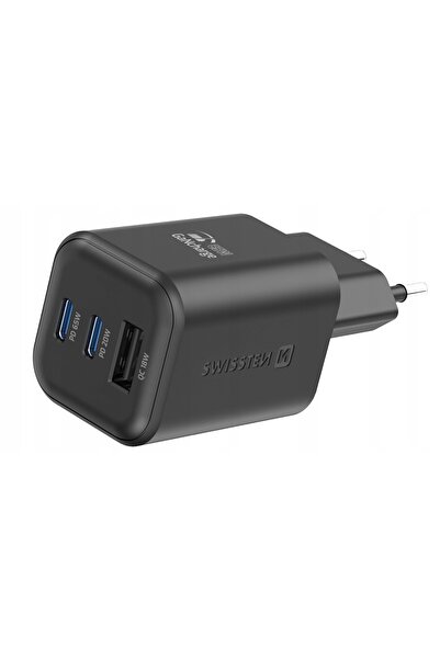 NO BRAND Încărcător rapid GaN PD de 65W cu 2x USB-C + 1x USB-A, Adaptor de pr...