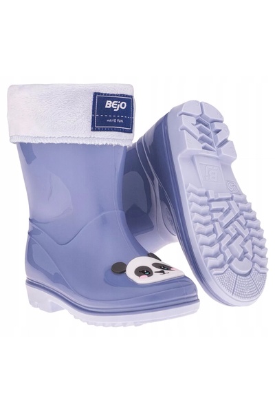 NO BRAND Cizme de cauciuc pentru copii BEJO FRISE WELLIES