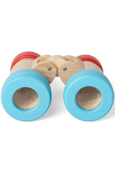 BIGJIGS Toys Binoclu din lemn Bigjigs, jucărie pentru micul explorator