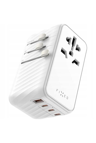 FIXED Convertor de priză universal, adaptor de călătorie pentru UE, Marea Bri...