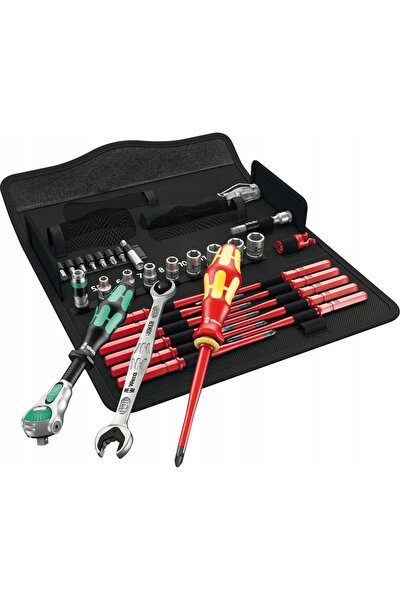 wera kraftform W 1 set de șurubelnițe izolate VDE de 1/4 inch, Model Nou