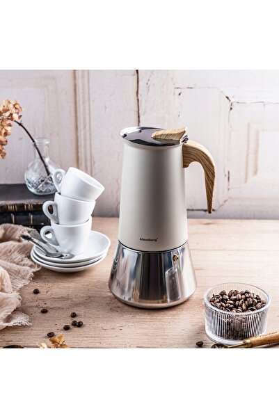 Klausberg Cafetieră KB-7997 12 espresso Moka Inducție Gaz Oțel Premium