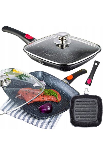 Kinghoff Tigaie grill din granit de 24cm KH-1510