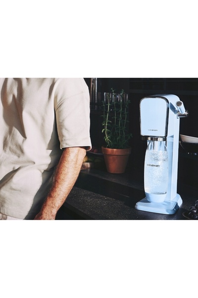 sodastream SATURATOR ART BLUE O STICLĂ REZERVĂ + ACCESORII