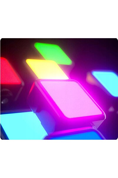 ulanzi Lampă LED VL49RGB cu baterie reîncărcabilă de 2000mAh pentru telefon, ...