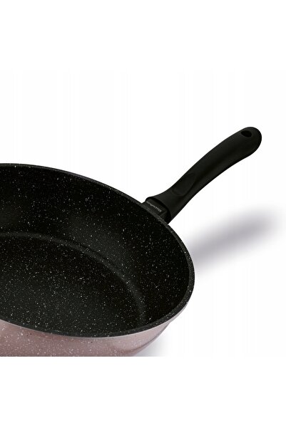 Konighoffer PATELNIA Inducție Gaz Profundă Marmură Pollo Aur Roz 24cm