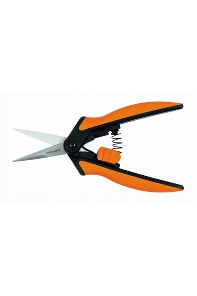 FiSKARS Foarfecă pentru flori și plante, Foarfecă de tăiat, Pentru modelarea ...