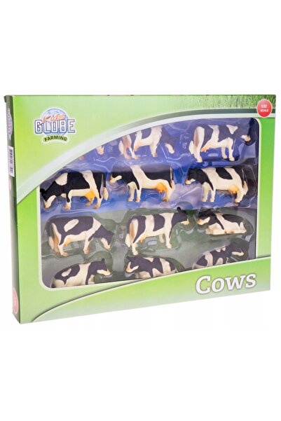 NO BRAND VACĂ SET DE FIGURINE 12 BUC. 1:32 PĂTATĂ KIDS GLOBE