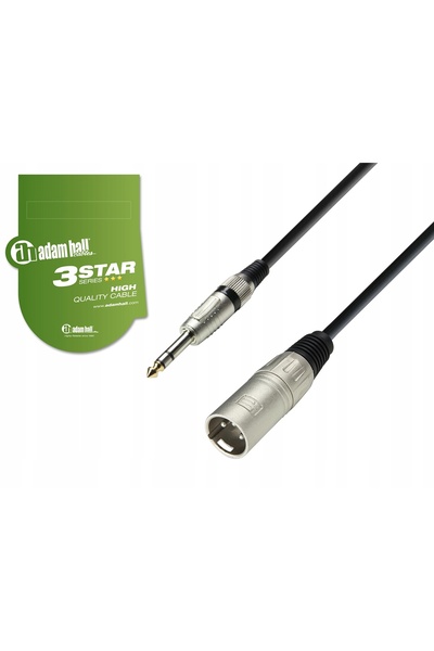 NO BRAND ADAM HALL K3BMV1000 Cablu microfon XLR 10m