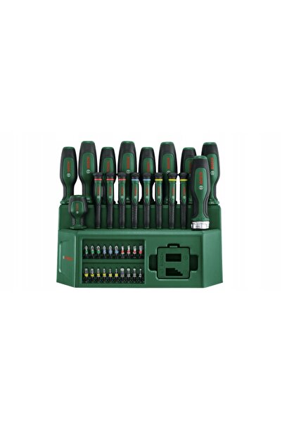 NO BRAND Set mixt Bosch de 39 de piese cu șurubelnițe PH, PZ, SL, TX – Suport...