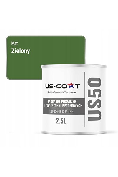 NO BRAND VOPSEA DE PROTECȚIE PENTRU PARTERE DIN BETON, VERDE RAL 6010, 2,5 L,...