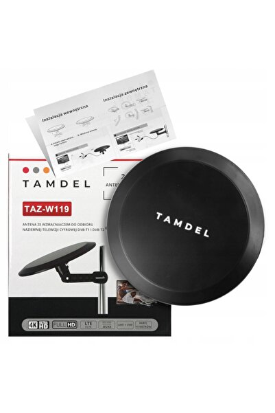 NO BRAND Antenă pentru TV terestru DVB-T2 360 ROUNDAROUND 360 °   Cablu 10m U...
