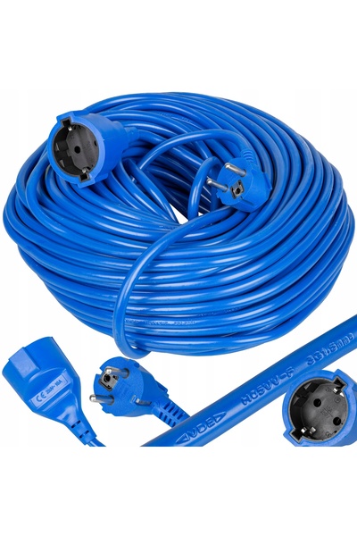 NO BRAND Prelungitor electric de grădină și atelier 50M 3X1,5MM