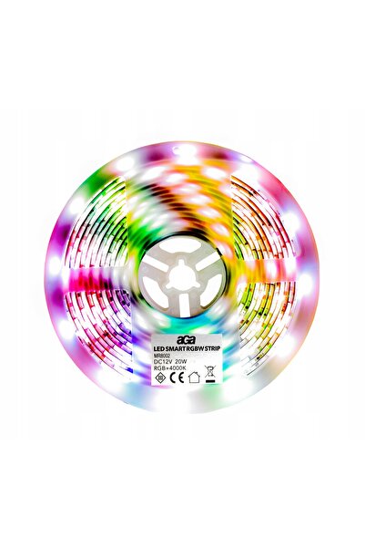 NO BRAND Bandă LED wifi RGBW 5m + controler + sursă de alimentare AGA