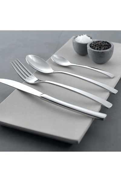 Amefa AURORA SET DE VASE DE MASĂ MODERN DIN OȚEL INOXIDABIL, 60 DE PIESE, PEN...