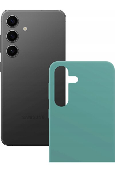 3MK Husă de silicon Guardx pentru Samsung Galaxy S25 Verde