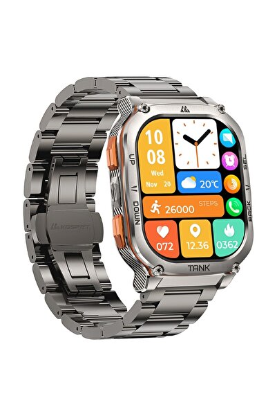 NO BRAND Smartwatch KOSPET Tank M3 Ultra Ediție Specială Argintiu