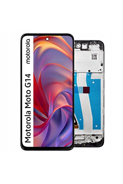 NO BRAND Display pentru Motorola Moto G14 Ecran LCD cu ramă PAYF0005PL