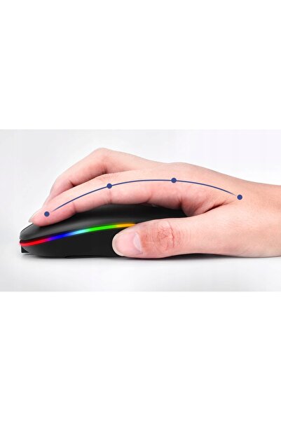 EtuiTab MOUSE RGB OPTIC WIRELESS 2,4G SILENT 1600