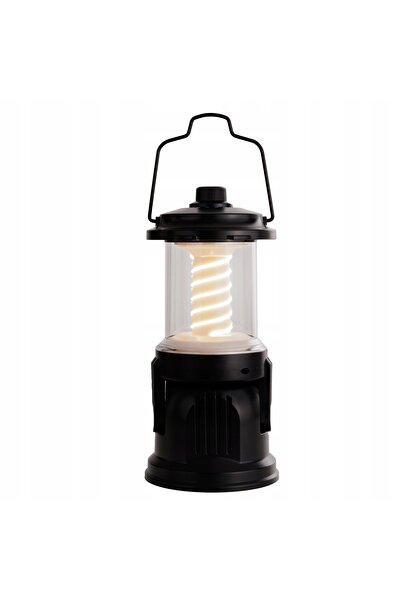 NO BRAND Lampă de camping cu lanternă LED rotativă