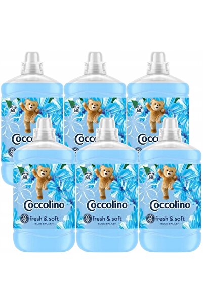 Coccolino Balsam de rufe Fresh&Soft Blue Splash 1,7L 68 spălări x6