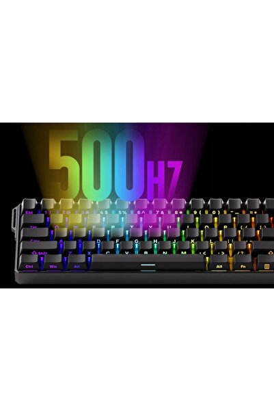 NO BRAND Tastatură magnetică MonsGeek Fun60 Pro - Imprimare laterală albă Dec...