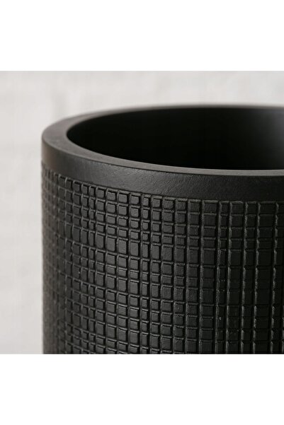 Boltze RECIPIENT DE DEPOZITARE NEGRU CU CAPAC BATHY 9 X 11 CM 250 ML