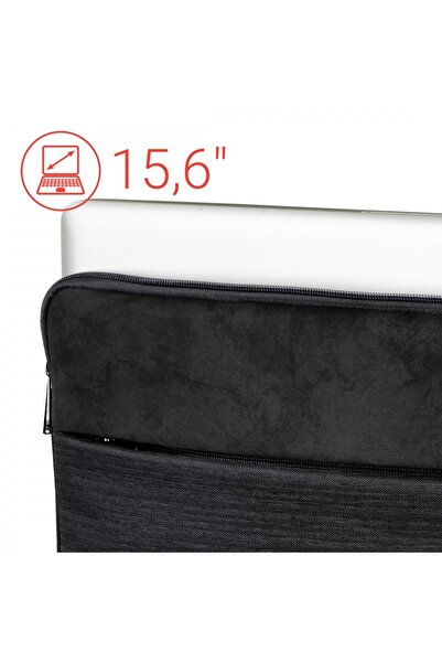 Hama Husă ETUI pentru laptop de 15,6'' până la 15 inch, gri închis