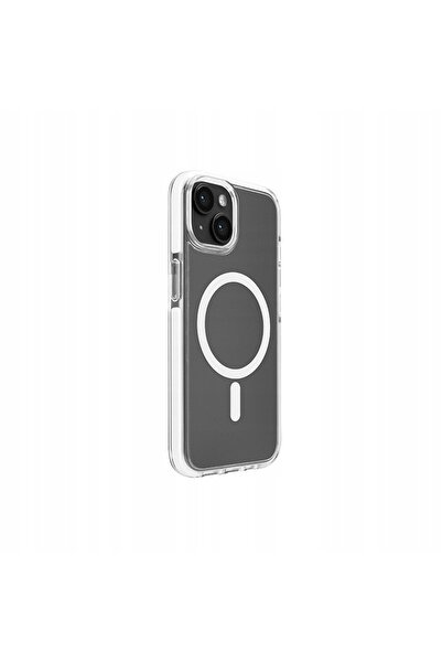 Puro Husă de silicon pentru iPhone 15 Lite Mag Pro MagSafe - Transparentă
