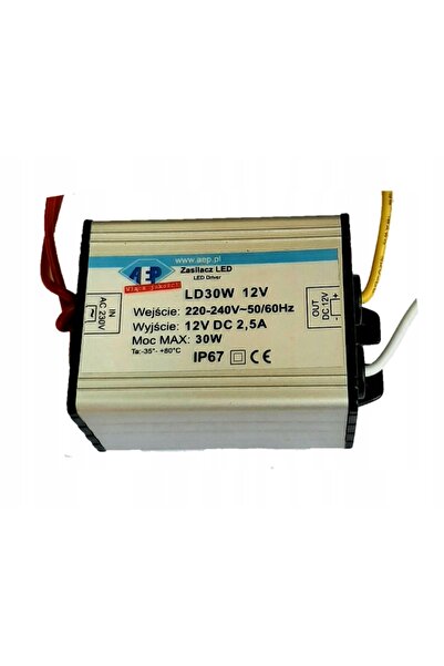 NO BRAND Sursă de alimentare LED 12V 30W IP67