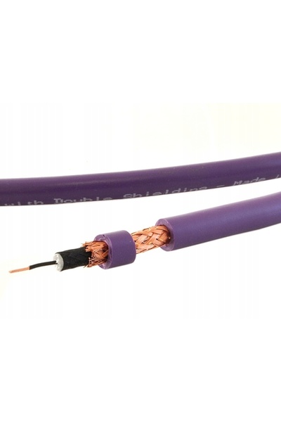 Melodika MD2R15 PURPLE RAIN PENTRU CABLU AUDIO 2RCA - 2 RCA CINCH OFC 1.5m
