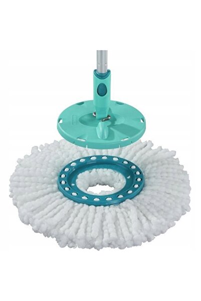 Leifheit Mop rotativ, găleată de 6L, set cu disc rotativ, mop Ergo
