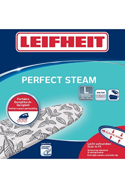 Leifheit 71615 husă pentru placă Perfect Steam L/universal 140x45 cm gri