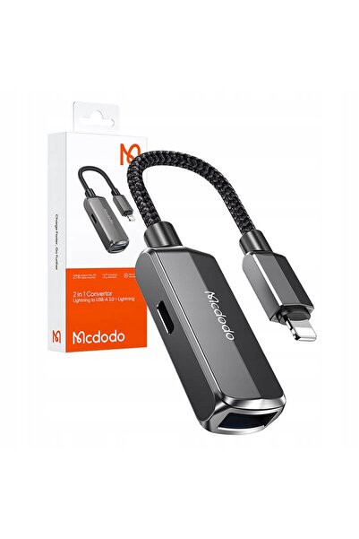 NO BRAND MCDODO ADAPTOR DE CONEXIUNE LIGHTNING USB 3.0 OTG CABLU PENTRU IPHON...