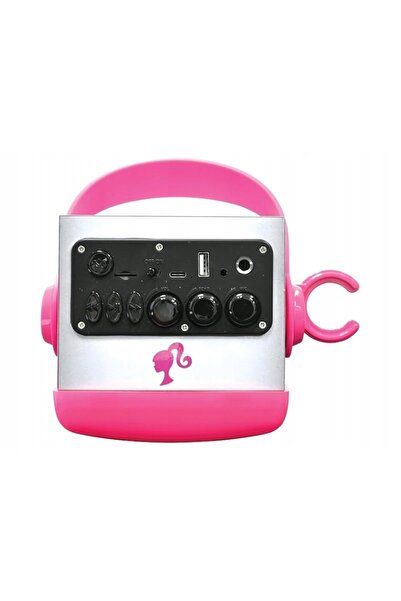LEXIBOOK Boxă portabilă bluetooth Barbie cu microfon karaoke cu efecte