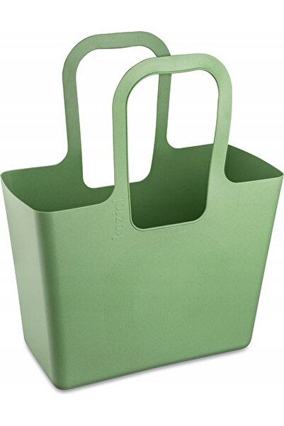 Koziol SACOȘĂ VERDE DE CUMPĂRĂTURI DE PLAJĂ DIN PLASTIC MARE XL 54 X 44 CM