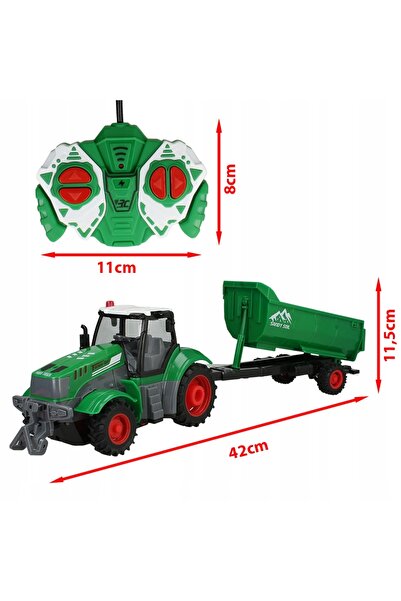 NO BRAND TRACTOR CU BATERIE VEHICUL TELECOMANDAT VEHICUL TELECOMANDAT CU SIST...