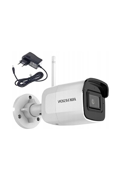 Hikvision Cameră WIFI 4MPx 2K, Set 4 bucăți, Microfon IR de exterior + Surse ...
